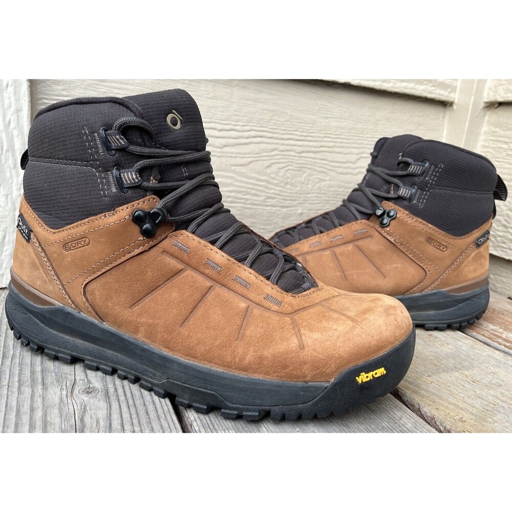 Oboz Andesite Mid Men's 9 Primaloft Insulated B-DRY Hiking Boots